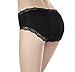 Hearthy Women's Low Waisted Modal Made Lace Boyshorts (Pack of 2)