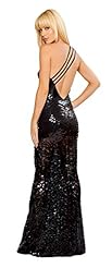 Floor Length One Shoulder Backless Sequined Club Dress/Evening Dress/Prom Dress/Party Dress/Wedding Dress 