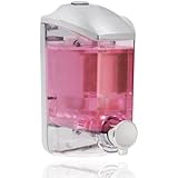 Shampoo and Soap Shower Dispenser by ToiletTree Products. Will Not Drip. (Chrome, Single)