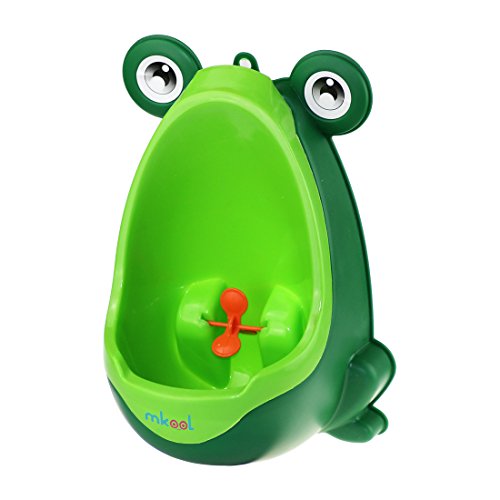 mkool Cute Frog Potty Training Urinal for Boys with Funny Aiming Target