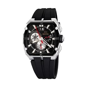 Jaguar - J637/2 - Montre Homme - Quartz - Chronographe - Bracelet plastique noir