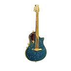 548オベーションラウンドバックピンバッジblue