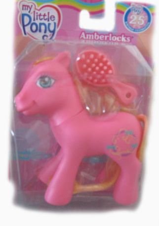 Childrens Toyshop  Toys : My Little Pony 25th Anniversary Amberlocks Pony