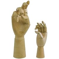 Artist Manikin 12in Male Left Hand