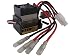 powerday Waterproof 60A ESC Speed Controller 2-3S BEC 3A XT60 Plug for 1/10 1/12 RC Car