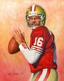 Joe Montana San Francisco 49ers Print by Ben Teeter
