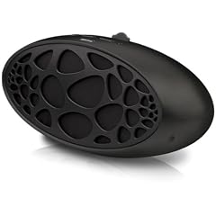 Trekstor AudioDock Cocoon Design Lautsprecher mit Apple iPod/iPhone Docking Station schwarz