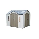 Lifetime 60001 8-by-10-Foot Outdoor Storage Shed