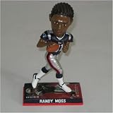 New England Patriots Randy Moss Forever Collectibles Photo Base Bobble Head