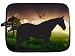 Horse Silhouette on Green Fantasy Field Laptop Sleeve – Note Book sleeve – Apple iPad – Apple iPad 2 – Apple iPad 3 – Android sleeve – can be used for for Fujitsu, Kindle, Samsung, Dell, Acer, ASUS Eee PC, Gateway, HP, Sony, Compaq, IBM, Mac, Sharp, Toshiba models – Unisex – Ideal gift for all occassions!
