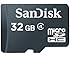 SanDisk microSDHC 32GB Flash Memory Card, Black, SDSDQM-032G-B35 (Retail Packaging)
