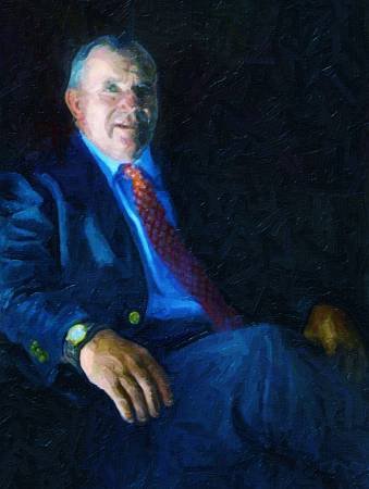 Custom Order #29-F75, Oil on Canvas, Custom Painting of The Person You Love, For 1 Person of Customer's Choice, Style: Expressionism, with Signature Text 