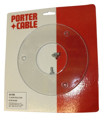 Porter-Cable 42188 2-1/2-Inch Hole Sub Base