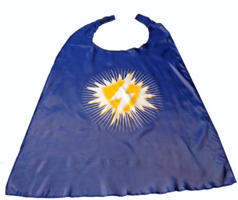 WeGlow International Blue Super Hero Capes, Set of 2, Small
