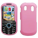 EMPIRE Pink Rubberized Hard Case Cover for Verizon Samsung Intensity 2 U460 ....