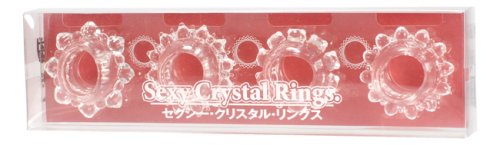 セクシークリスタルリングス 4個セット