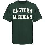 NCAA Eastern Michigan Eagles Green Arched T-shirt