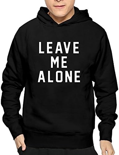 Men's Leave Me Alone Hoodie Sweatshirt Funny Pullover