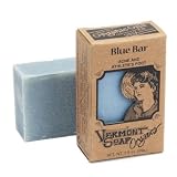 Vermont Soap Organics - 12 Blue Bar 3.5 Oz Unboxed Bar Soaps
