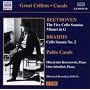 Beethoven: Die f�nf Cellosonaten; Minuet in G-Dur; Brahms: Cellosonate Nr. 2