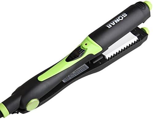 Oenbopo 4in1 Rotating Multi-plate Styler Aluminum Hair Curler Straighter 2 Crimper