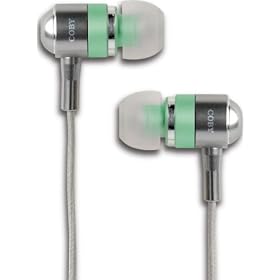 Coby CVEM76GRN High-Performance Isolation Stereo Earphones (Green) by Coby