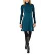 Merona&reg; Collection Womens Merino Wool Turtleneck Sweater Dress - Purple - Teal