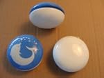 Yoyo en bois avec s�rigraphie Dauphin...