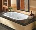 Jacuzzi EE70969 Duetta 7242 Whirlpool Bath, 12 Jets with 2-Speed Motor, Oyster