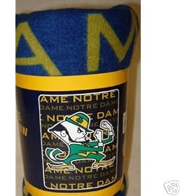 Notre Dame Fleece Blanket