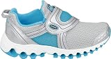 K-Swiss Tubes Race 100 VLC Running Shoe (Infant/Toddler),Silver/Neon Blue/Charcoal,9.5 M US Toddler