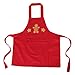 Red Gingerbread Boy Cooking Apron