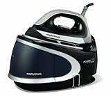 Morphy Richards Power Steam Elite 42221 Pressurised Steam Generator with Ceramic Soleplate, Black