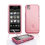 Samsung M800 Instinct Smart Touch SMARTTOUCH Lens Cell Phone Rubber Feel Pink Protective Case Face