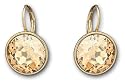 Swarovski Bella Golden Shadow Pierced Earrings