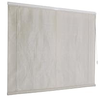 Coolaroo Classic Series Bottom Roll up Sun Shade 6 Feet by 6 Feet, Smoke