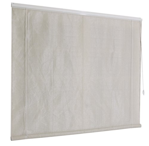 Coolaroo Classic Series Roll up Sun Shade 4' x 6' Smoke 315986