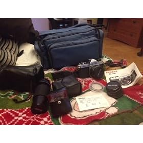 Click here to buy PENTAX ASAHI K1000 K-1000 K 1000 35mm SLR FILM CAMERA WITH LENS COMBO by PENTAX ASAHI.