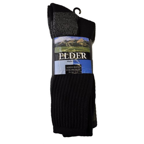 Elder Hosiery Merino Wool Blend Socks - 2 Pack