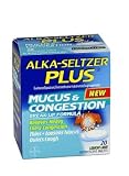 Alka-Seltzer Plus Mucus & Congestion Tablets, Lemon Lime 20 ea