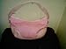 Pink Coach Purse Leather and Materialwith Leather Shoulder Strap, Leather Pink Key Ch...
