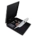 Saunders DeskMate Plastic Storage Clipboard, Letter Size 8.5 x 12 Inches, Black (00468)