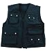 Sports : Microfaser Angler und Outdoor Weste schwarz S- XXL