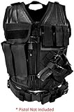 Tactical Airsoft Vest w/ Pistol Holster