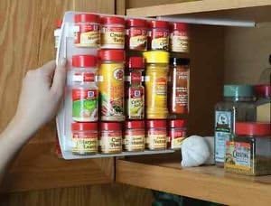SpiceStor Organizer Spice Rack 40 Clip 10D x 10H by SpiceStor