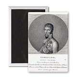 Archduke Charles of Austria, Duke of.. - 3x2 inch Fridge Magnet - large magnetic button - Magnet