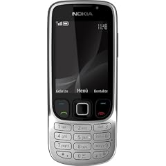 Nokia 6303i Handy (Kamera mit 3,2 MP, MP3, Bluetooth) classic steel