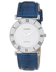Jowissa Womens J2.011.M Roma Colori 30 mm Blue Leather Roman Numeral Watch