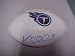 Kerry Collins Hand Signed Autographed Tennessee Titans Full Size NFL Football