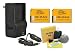 Nikon High Capacity Lithium Ion Replacement For Nikon En-el12 - 2 Batteries (1200mah) + Ac/dc Rapid Travel Charger + Nwv Direct 5 Piece Cleaning Kit